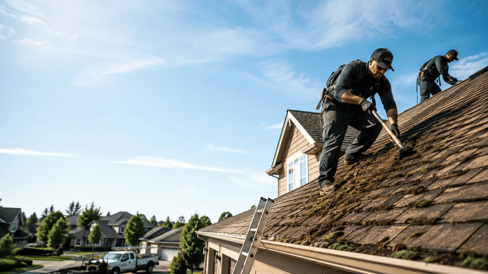 Roof Moss Removal in Howard Beach, NY near me